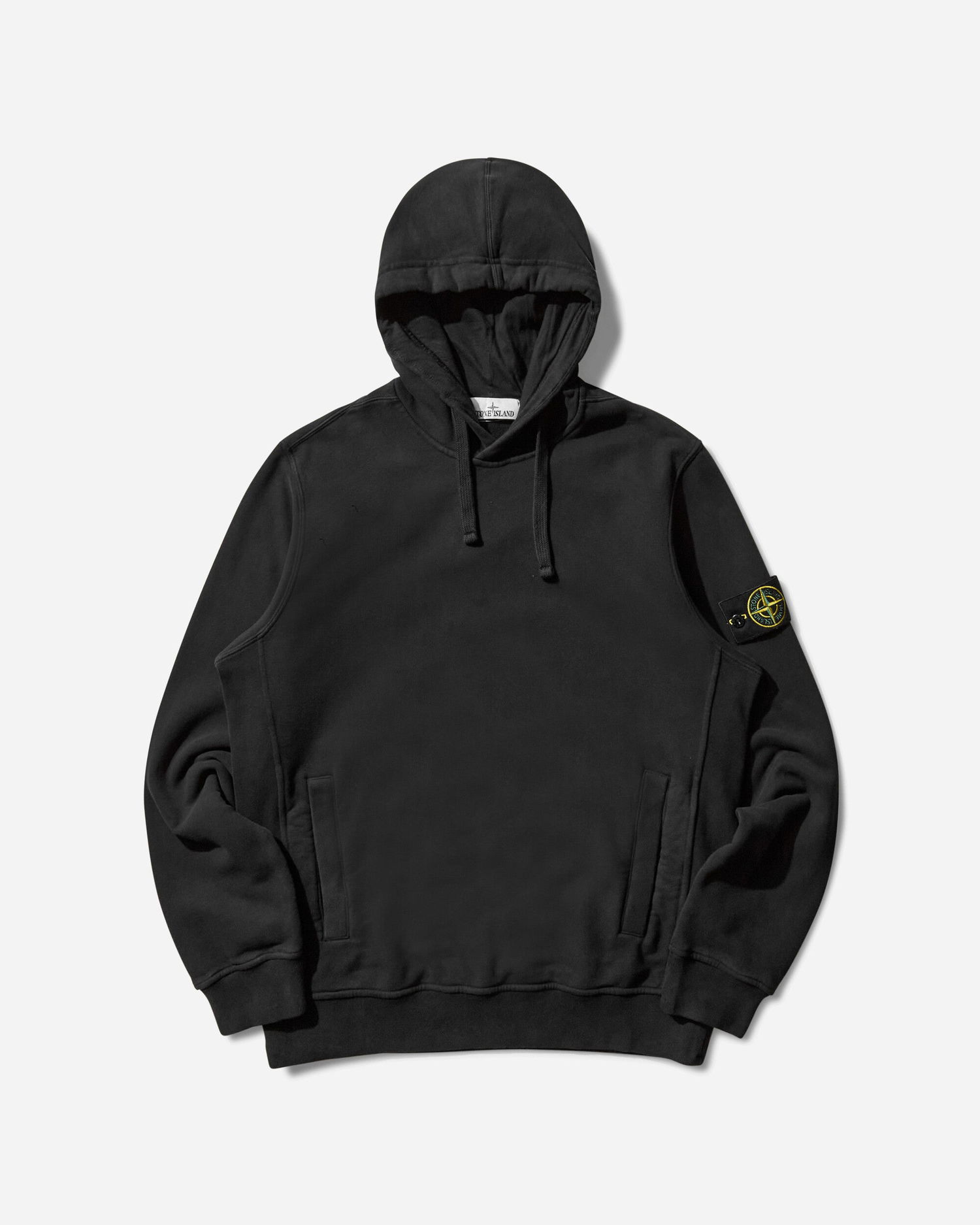Mikina Stone Island Garment Dyed Hoodie Čierna | K2S15-6100029-S0A20 V0029, 1