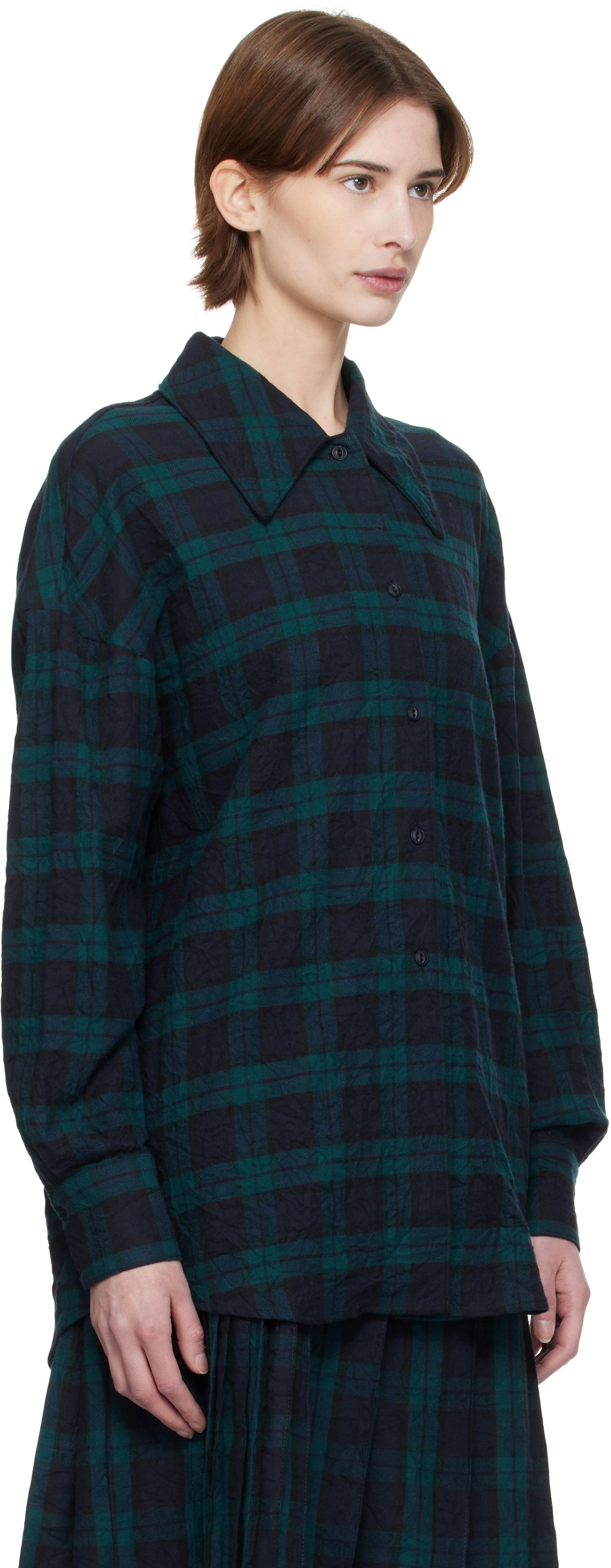 YMC Lena Plaid Shirt