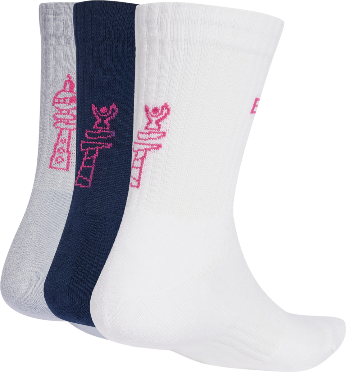 Ponožky adidas Originals BMW Berlin Marathon 2025 3 Pairs Quarter Socks Navy | jy7723, 1