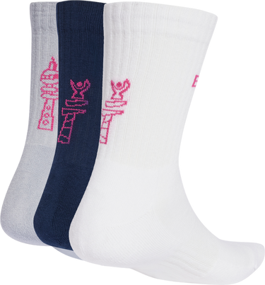 Ponožky adidas Originals BMW Berlin Marathon 2025 3 Pairs Quarter Socks Navy | jy7723, 1
