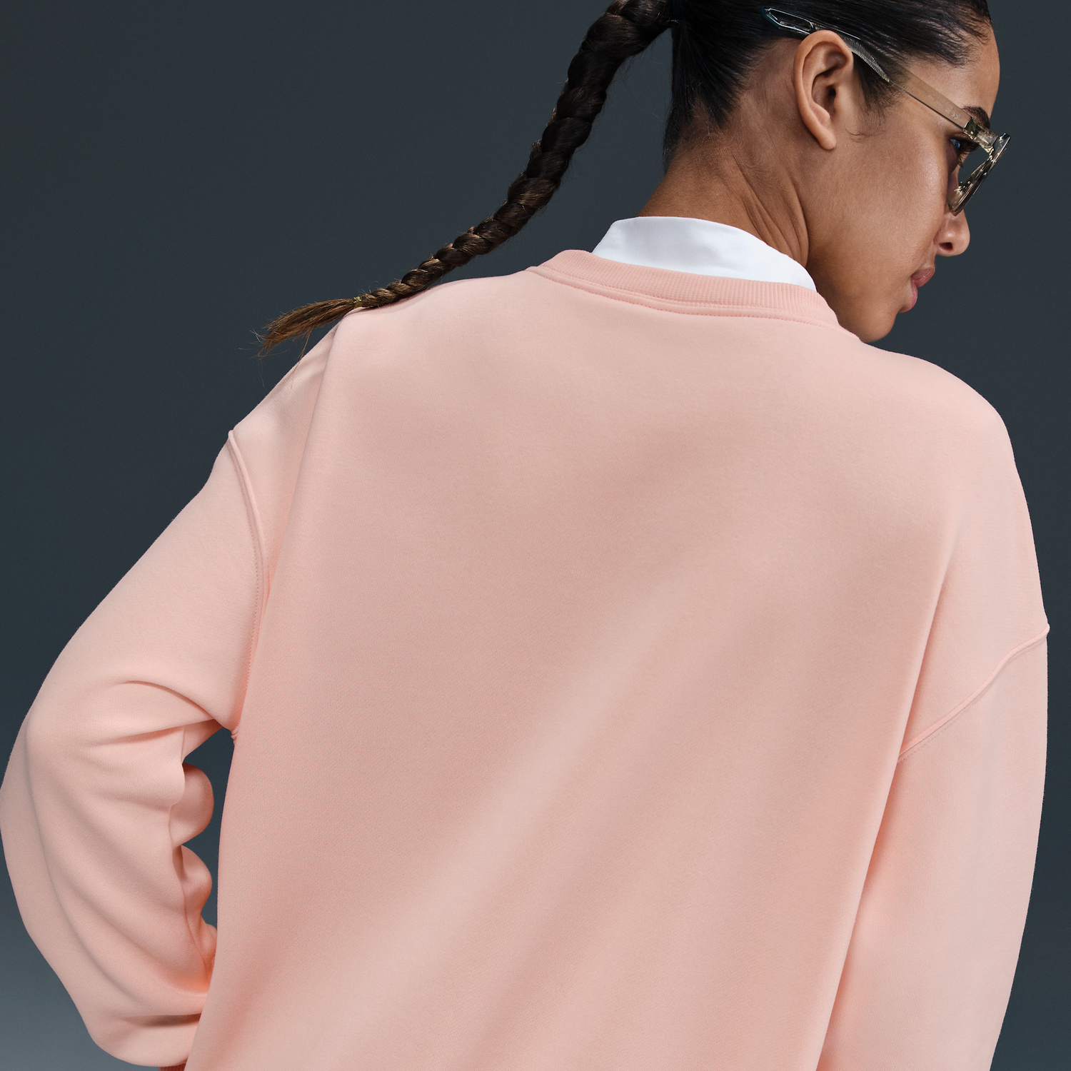 Mikina Nike France Football Phoenix Fleece Crewneck Sweatshirt Ružová | HF4969-664, 1