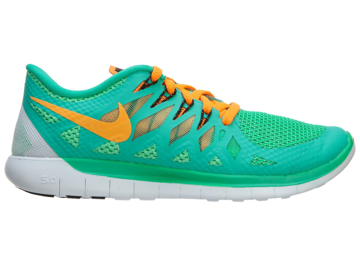 Tenisky a topánky Nike Free 5.0 Menta Bright Citrus-Green Glow W Tyrkysová | 642199-302, 0