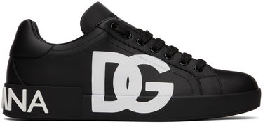Tenisky a topánky Dolce & Gabbana Black Portofino Čierna | CS1772AC330, 0