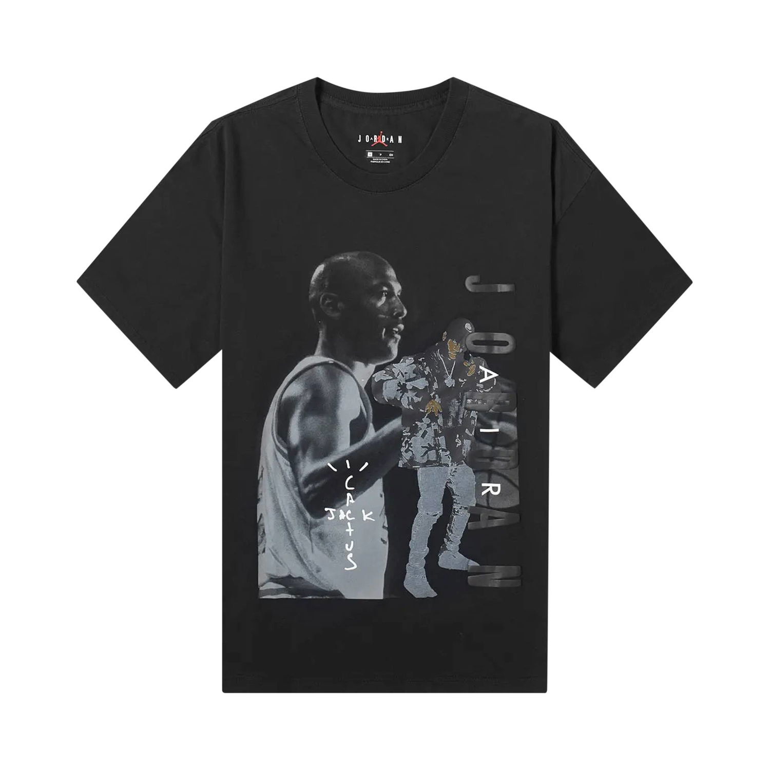 Tričko Cactus Jack by Travis Scott Air Jordan x T-Shirt Čierna | CJ9059 010, 1
