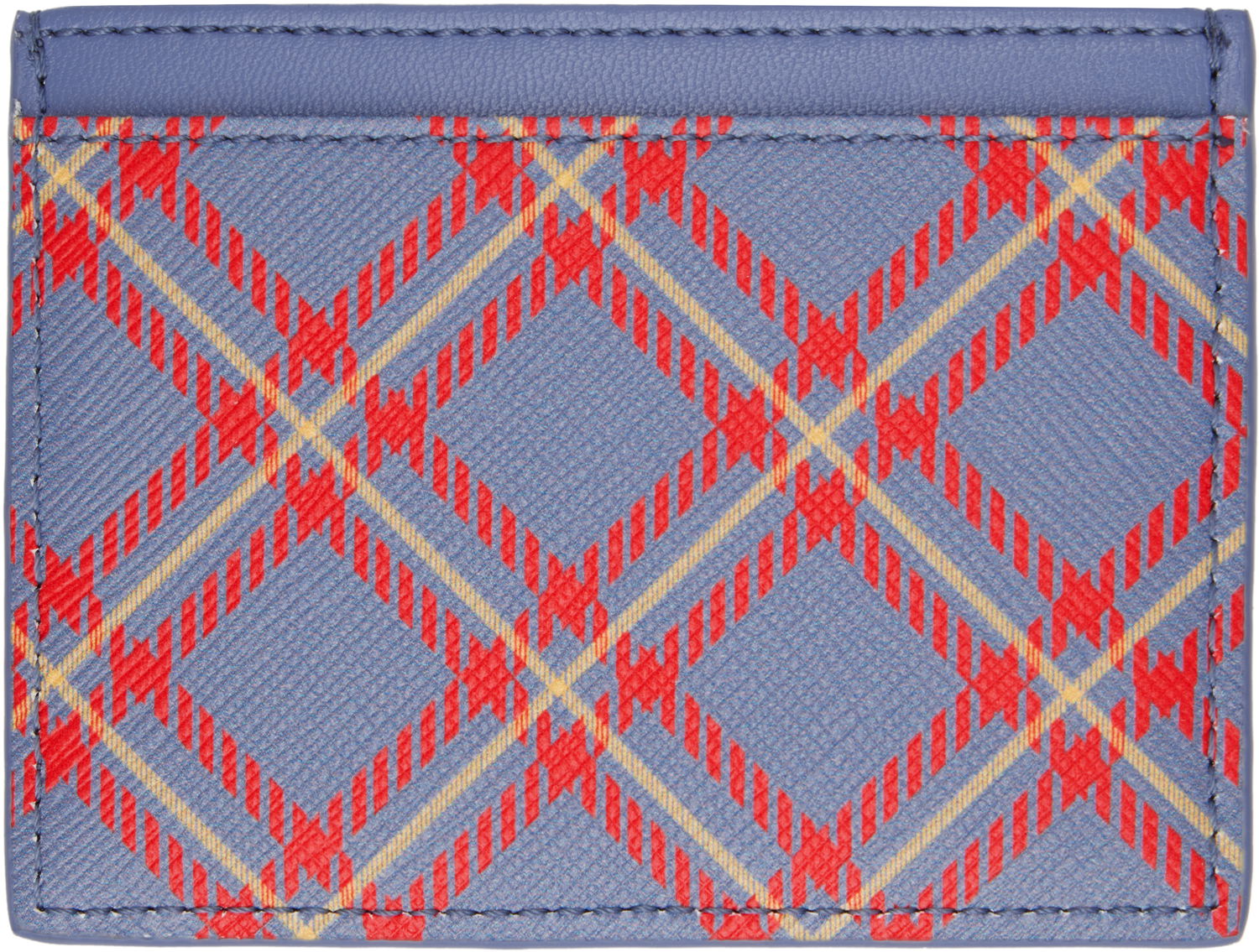 Peňaženka Vivienne Westwood Vivienne Westwood Flat Card Holder with Tartan Print Modrá | 54030006W-S0022-, 1