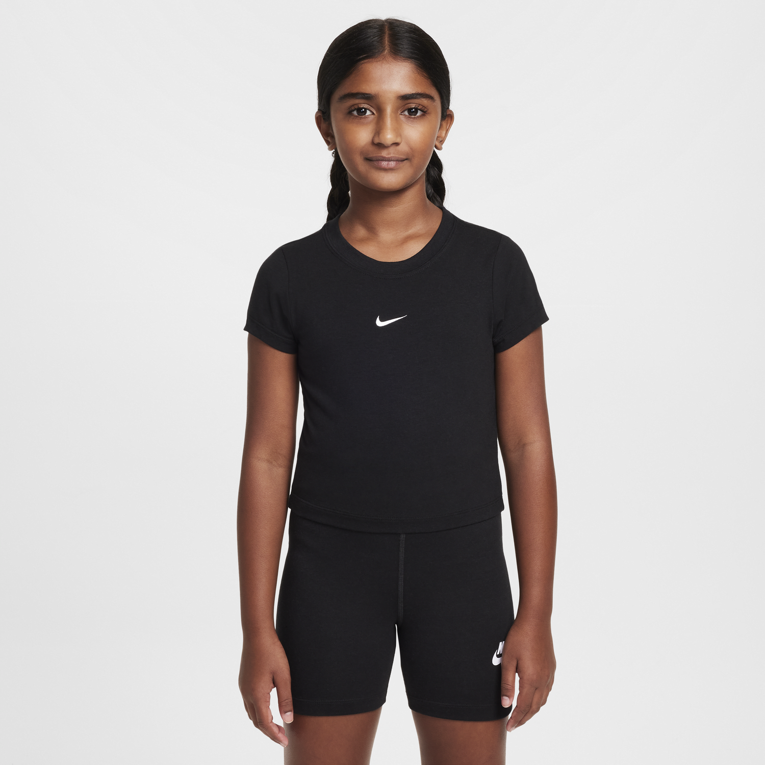 Crop Top Nike Nike Sportswear Cropped T-Shirt Čierna | HF7010-010, 0