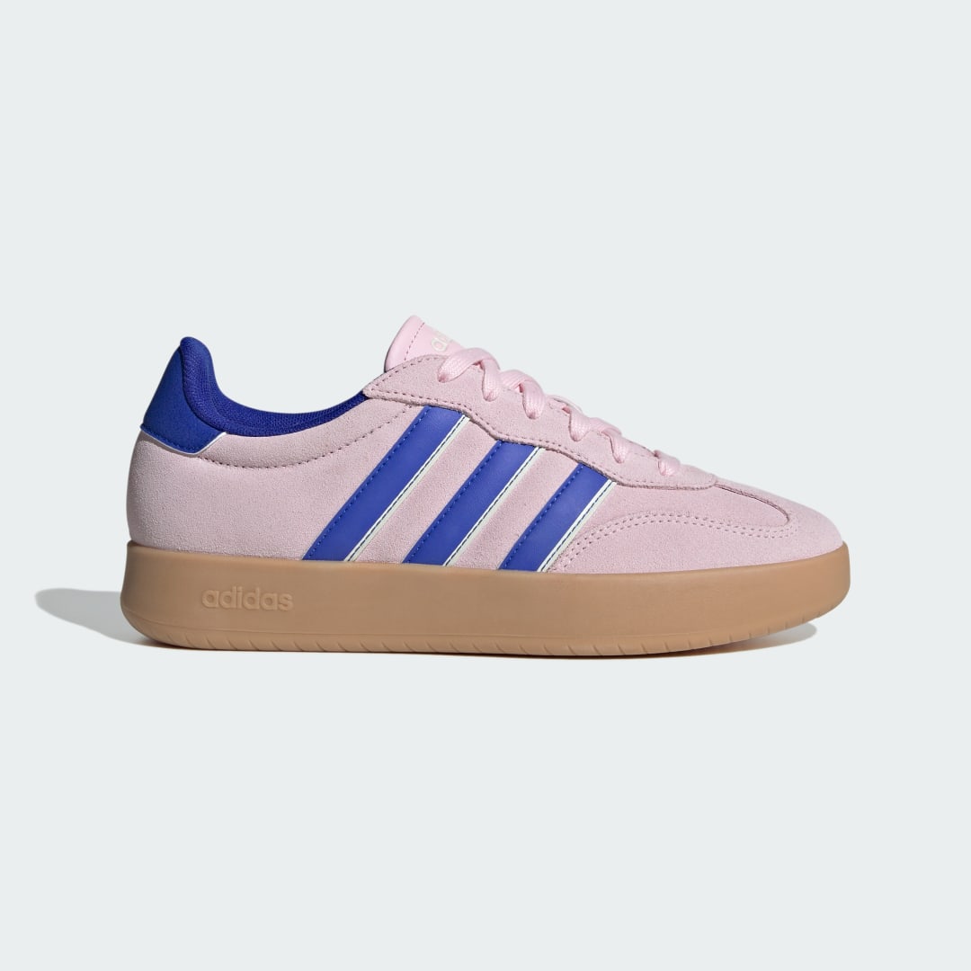 Barreda Pink And Blue Suede