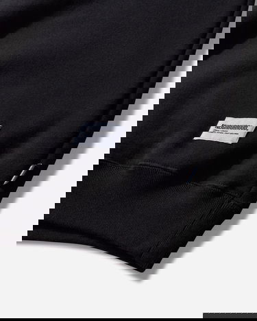 Mikina Neighborhood Crewneck Sweatshirt NBHD Originals Čierna | 242UWNH-CSM01 BK, 4