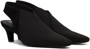 Tenisky a topánky TOTEME 'The Mid Heel Elastic Slingback' Heels Čierna | 242-WAS1419-FB0152, 3