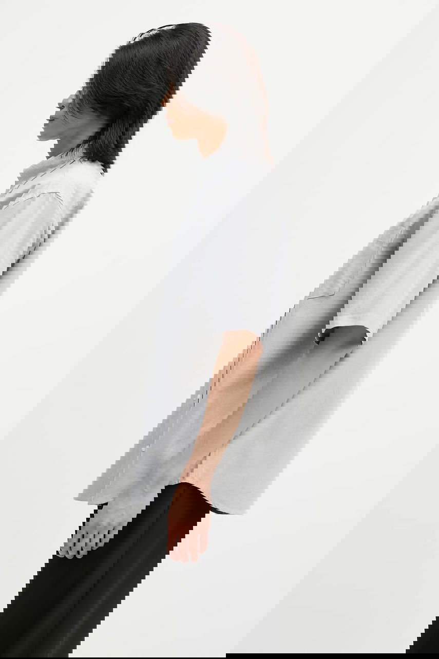 Košeľa Carhartt WIP Braxton Short Sleeve Button-Down Relaxed Fit Shirt Šedá | I031454.2V3XX, 1