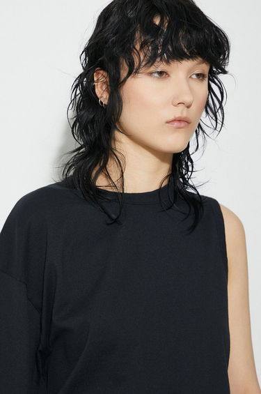 Tielko UNDERCOVER Undercover One Sleeve T-Shirt Čierna | UC1D1806, 4