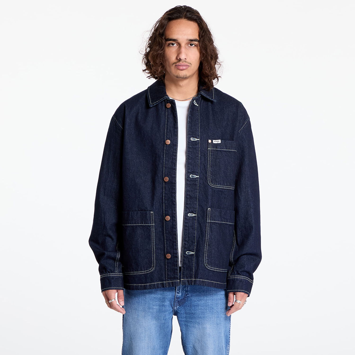 Bunda Wrangler Kobe Chore Jacket Bad Hoss Navy | 112357299, 0