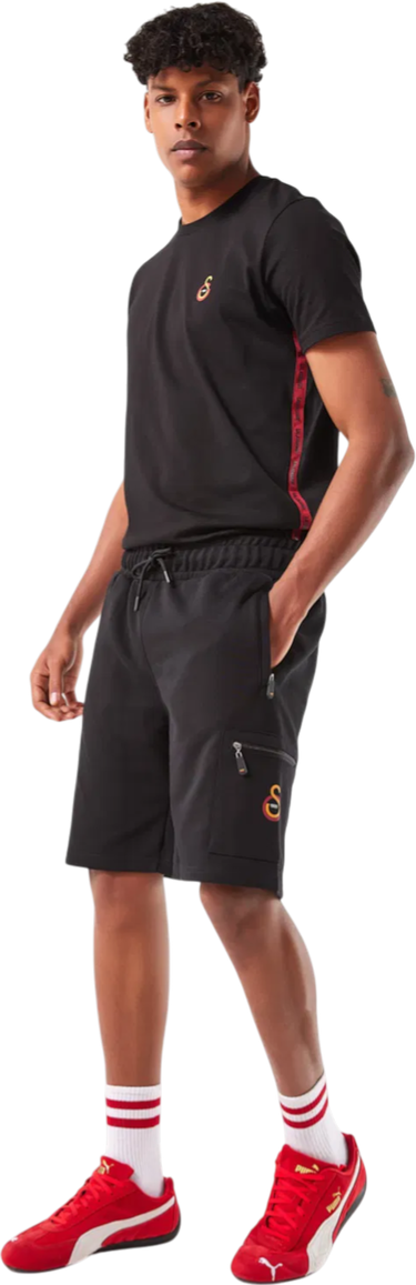 Tričko Puma Galatasaray Istanbul Logo T-Shirt Čierna | e251047-010, 2