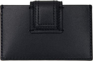 Peňaženka Jacquemus Le Chouchou 'Le Porte Carte Bambino' Card Holder Čierna | 23H233SL122-3000, 3