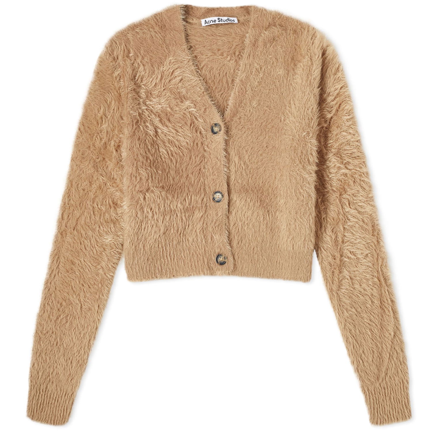 Sveter Acne Studios Kazimira Fluffy Cardigan Béžová | A60436-640, 0
