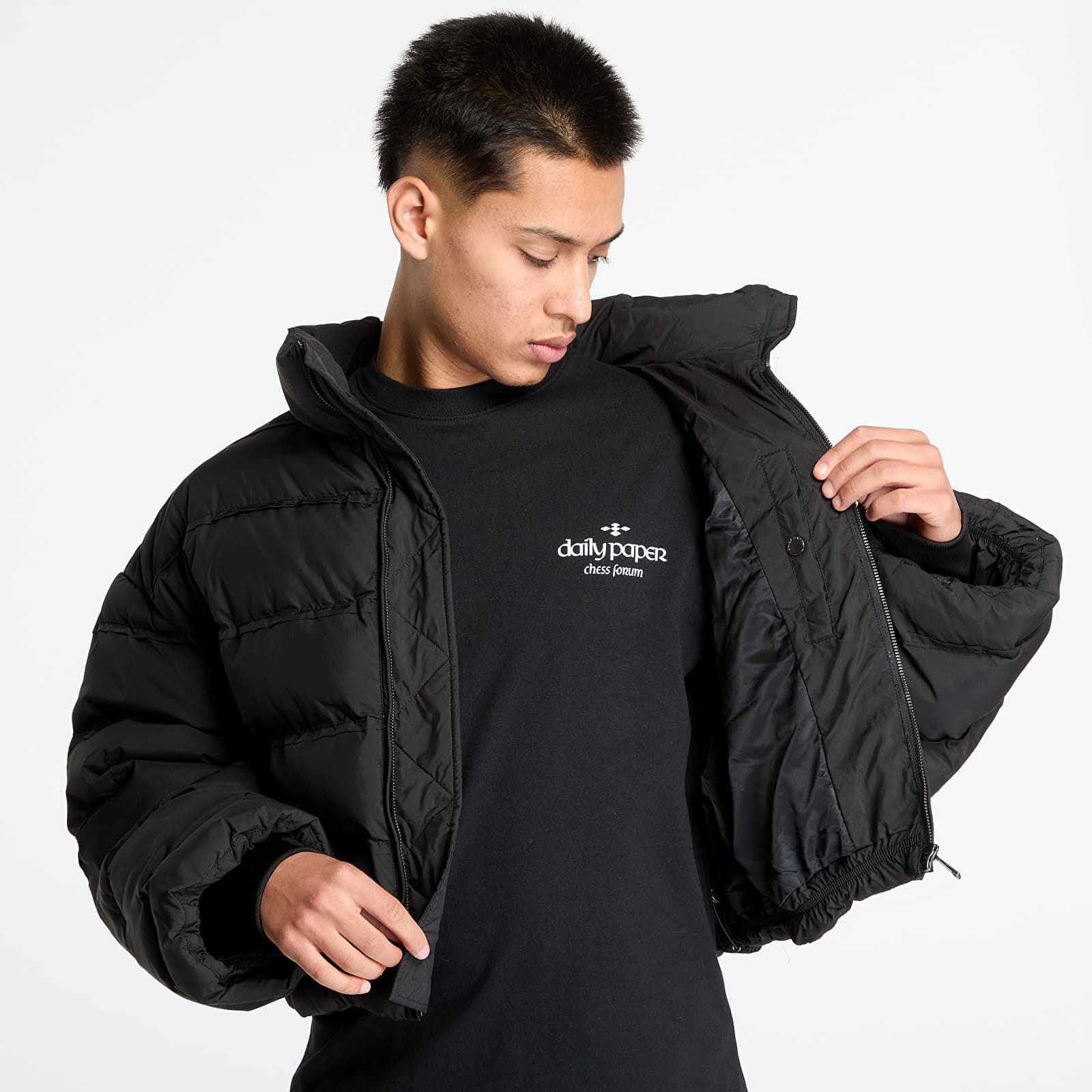 Relaxed Short Puffer Jacket