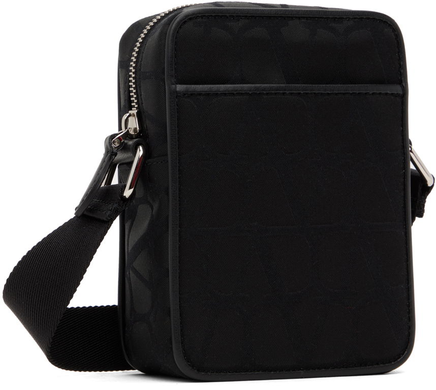 Taška cez rameno Valentino Valentino Garavani Small Toile Iconographe Crossbody Bag Čierna | 4Y2B0C30CSH, 1