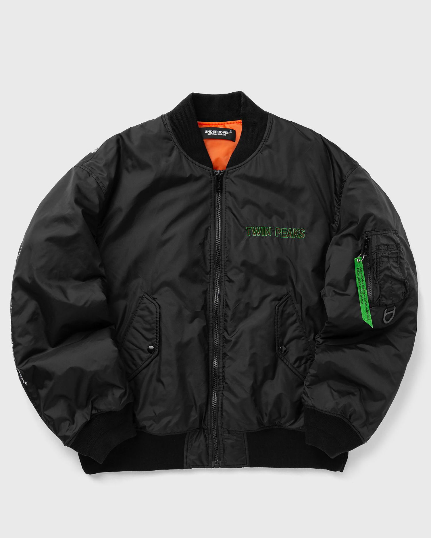 Bomber bunda UNDERCOVER Bomber Jacket Čierna | UC2D4211-BLACK, 0