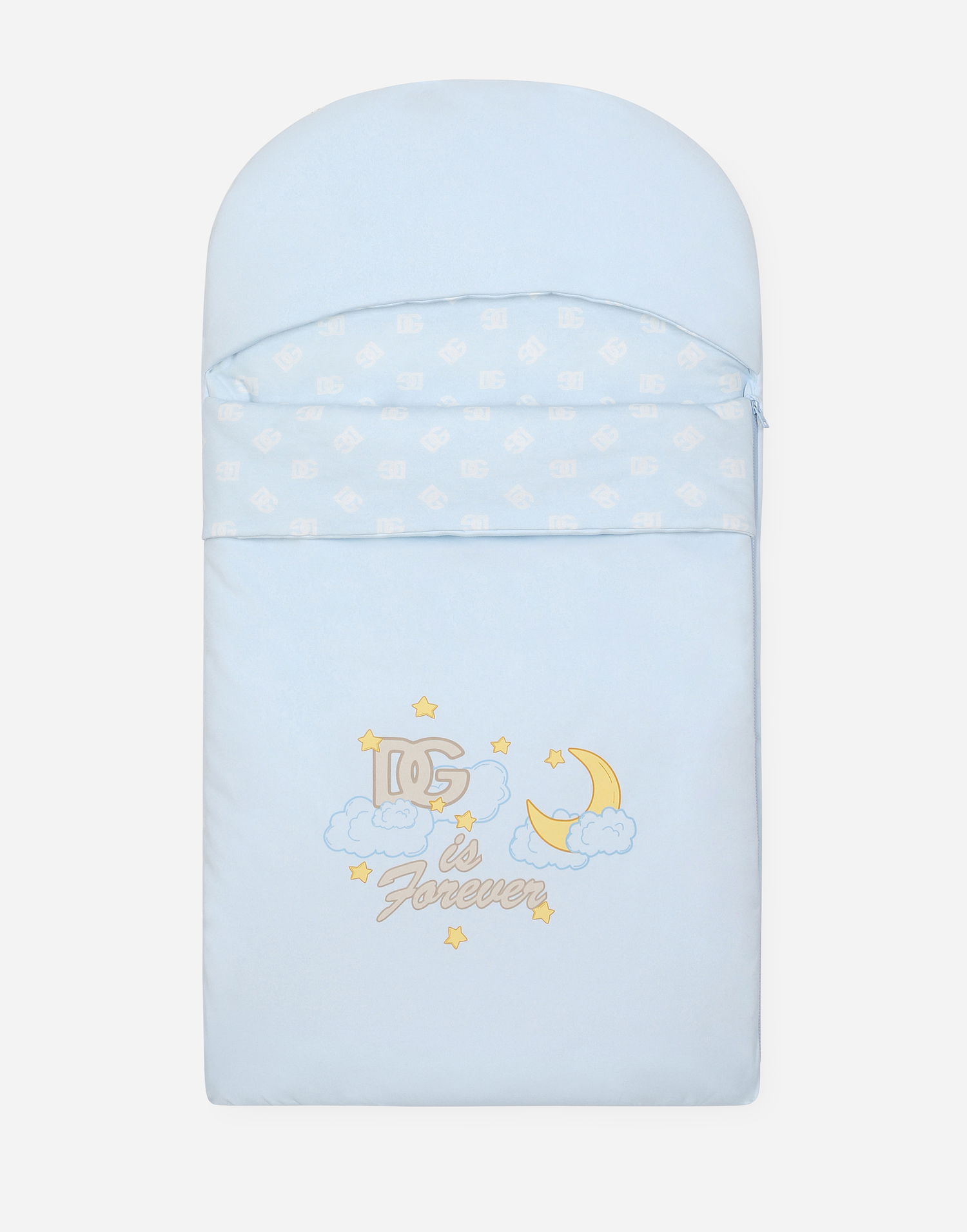 Cestovná taška Dolce & Gabbana Dolce & Gabbana Interlock Sleep Sack With DG Logo Modrá | LNJAG0G7N2ES9000, 0
