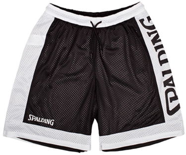 Šortky Spalding Mesh Reversible Shorts Čierna | 40221208-blackwhite, 0