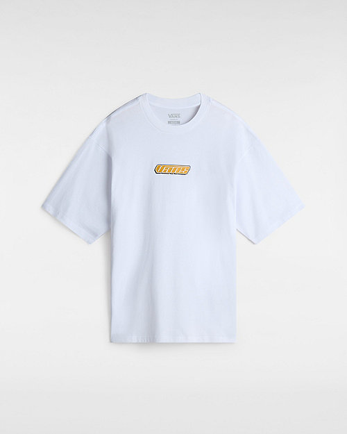 Tričko Vans Retro V T-shirt Biela | VN000HFZWHT, 0