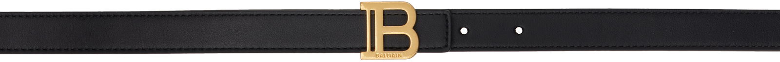 Balmain Thin Calfskin B Belt