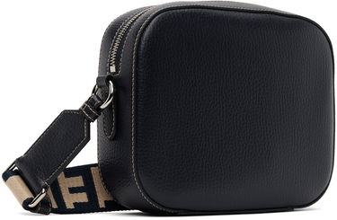 Taška cez rameno Stella McCartney Mini Camera Perforated Logo Shoulder Bag Čierna | 700266WP0057, 2