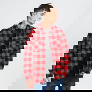 Padded Check Flannel Shirt