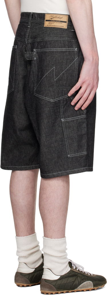 Šortky Neighborhood Neighborhood Painter Denim Shorts Čierna | 251AQNH-PTM04, 2