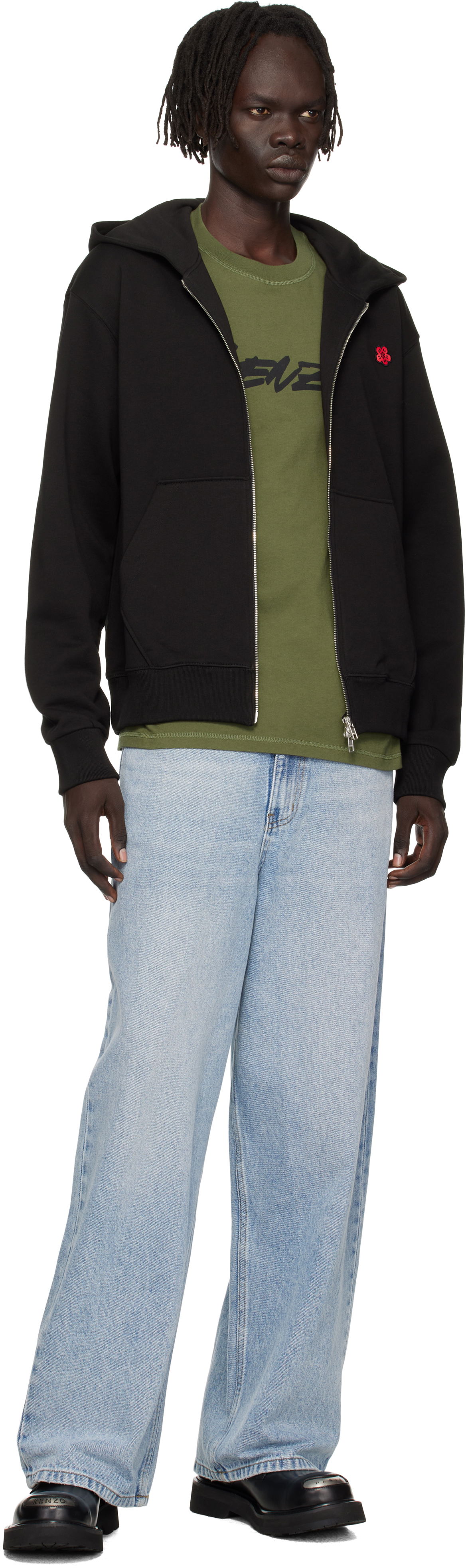 Gray Paris 'Boke Flower' Hoodie
