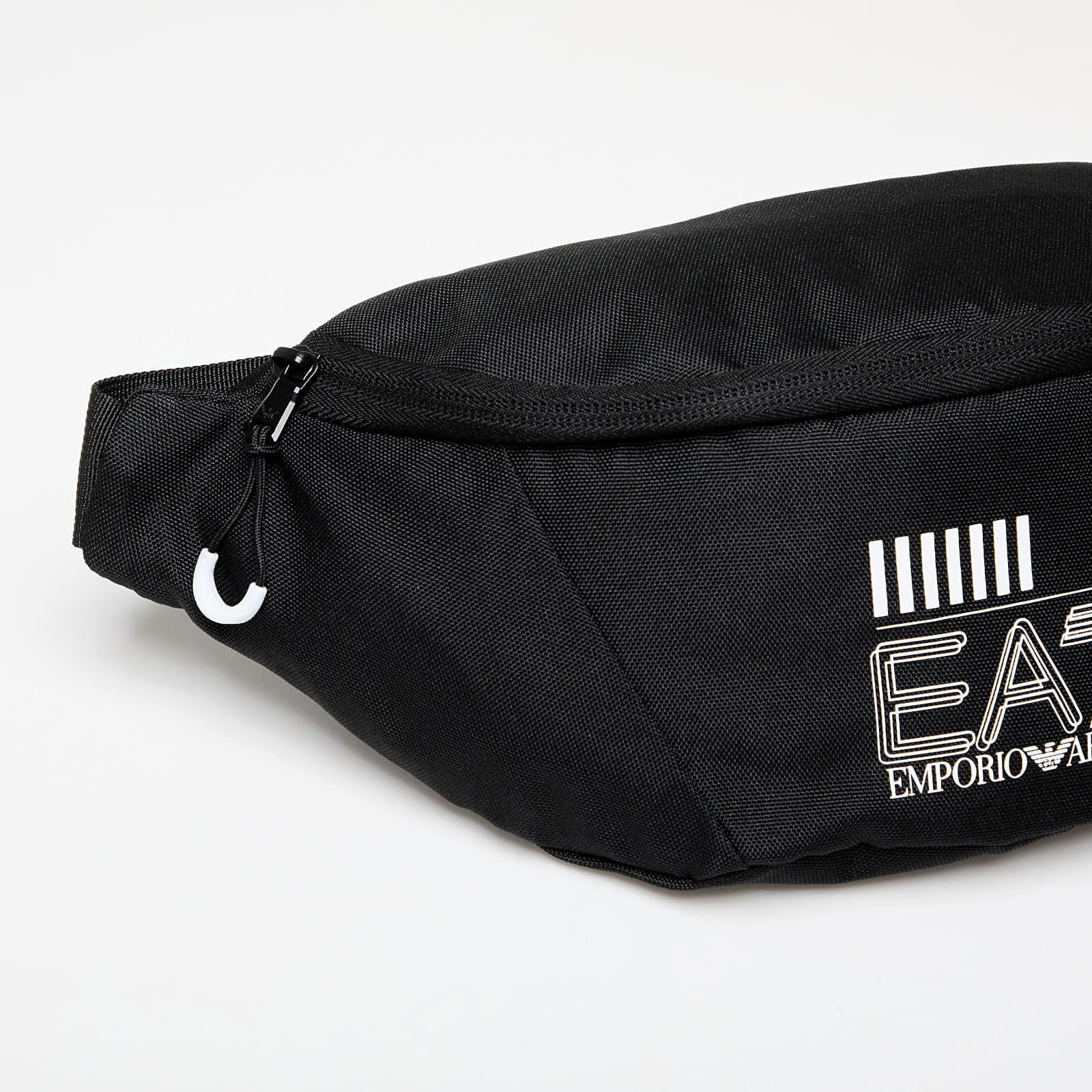 Hip pack EA7 Unisex Sling Bag Black/ White Logo