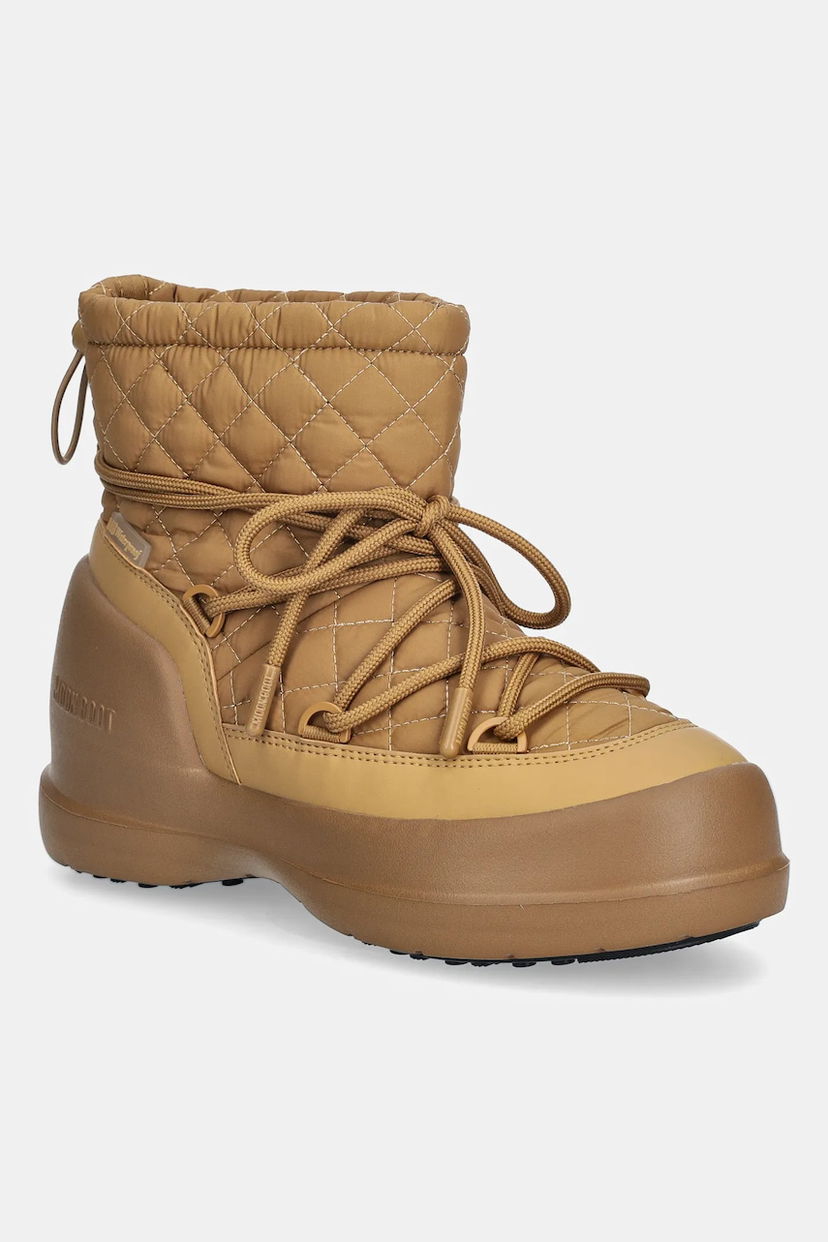Tenisky a topánky Moon Boot Snow Boots MEZZALUNA QUILTED MID WP Béžová | 80D2500020.L003