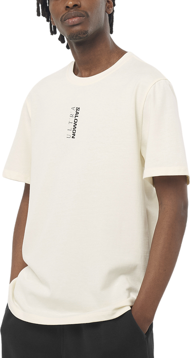 Tričko Salomon ULTRA FLAG LOGO SS TEE M Biela | lc2338600, 0