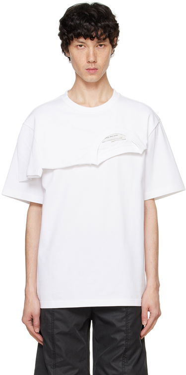 Tričko Feng Chen Wang Feng Chen Wang Double Collar T-Shirt Biela | FF12TSH715W, 0