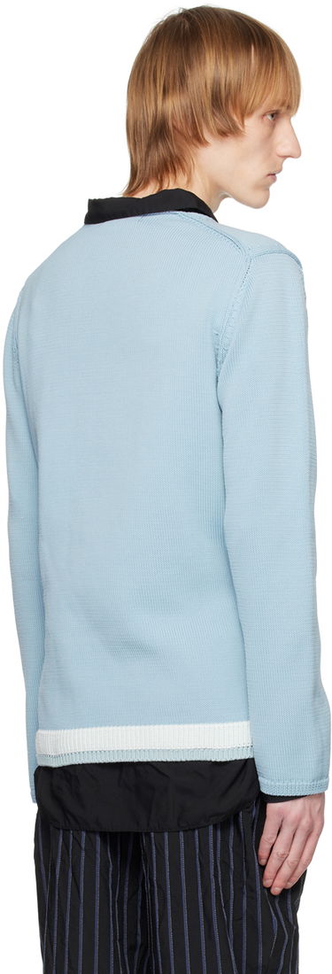 Sveter Comme des Garçons CDG Homme Deux Crewneck Sweater Modrá | DK-N508-051, 2