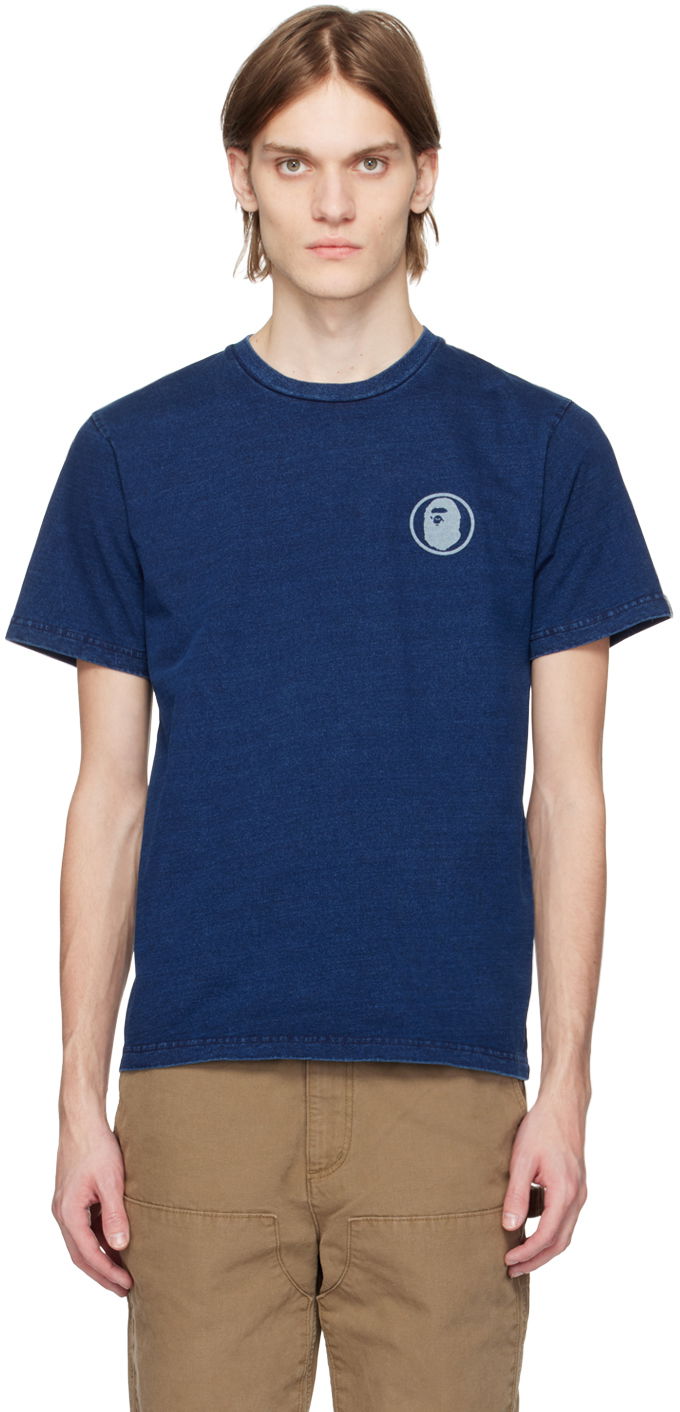 Tričko BAPE T-Shirt Navy | 001CSI801015M, 0