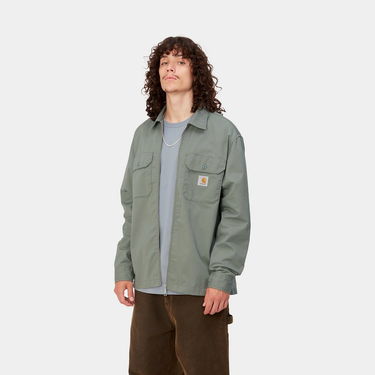 Košeľa Carhartt WIP L/S Craft Zip Shirt Zelené | I032839_1ND_02, 1