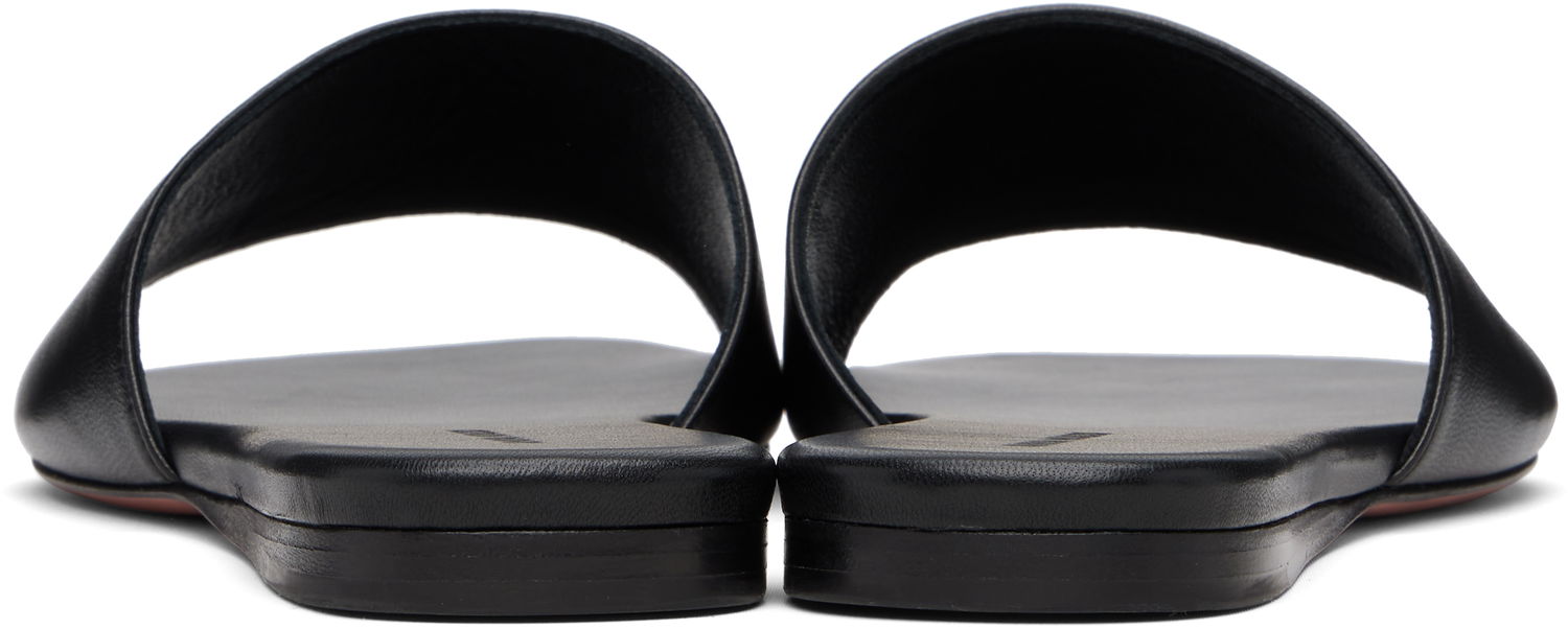 Doplnky Amina Muaddi Amina Muaddi Bianca Sandals Čierna | BIANCA FLAT, 1