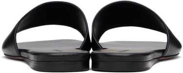 Doplnky Amina Muaddi Amina Muaddi Bianca Sandals Čierna | BIANCA FLAT, 1