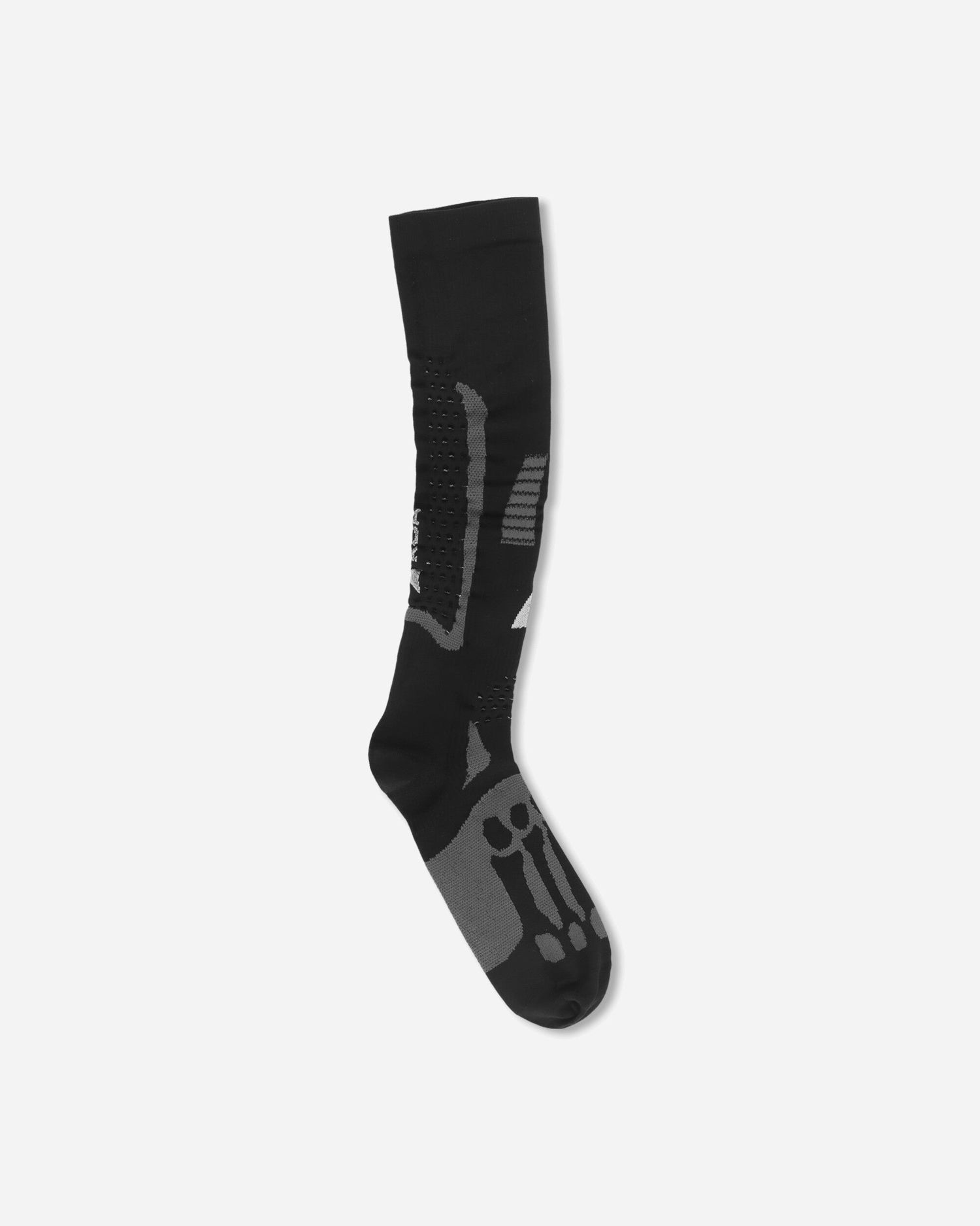 Ponožky ROA Bones Logo Q-Skin Technical Knee-High Socks Čierna | RBMW0410YA53 BLK0001, 1