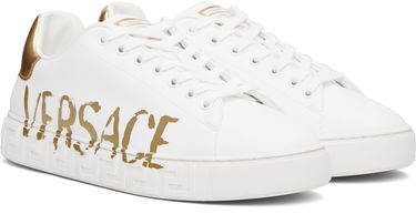 Oblečenie Versace Versace Logo Greca Biela | 1014460_1A14389, 3