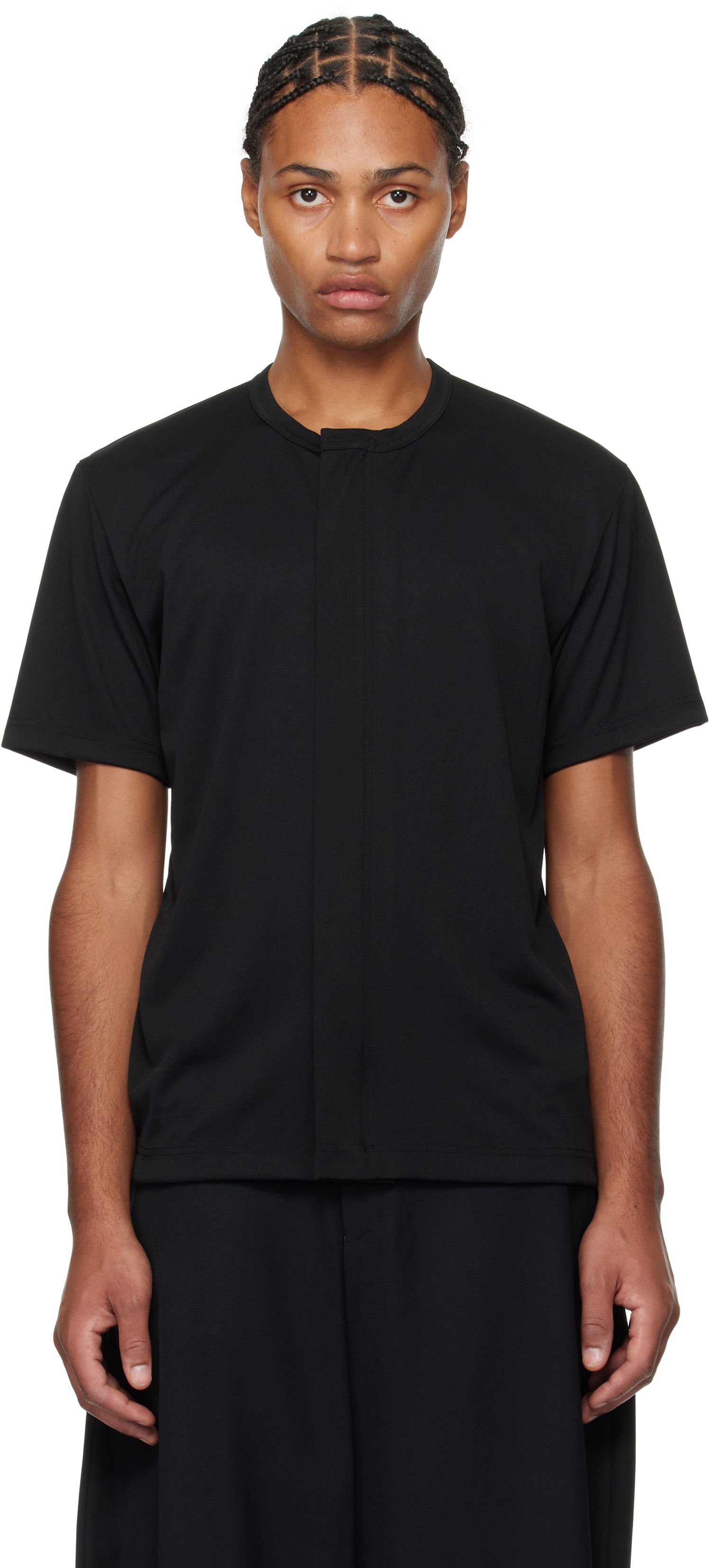 Tričko Comme des Garçons Zip T-Shirt Čierna | PN-T007-051, 0