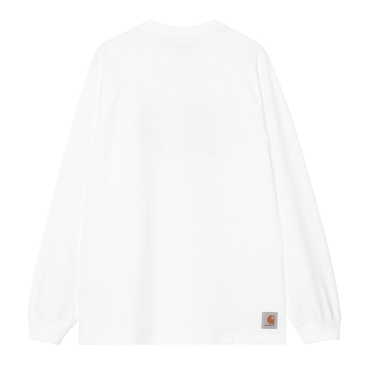 Mikina Carhartt WIP Long Sleeve WIP T-Shirt Biela | I034645_19, 1