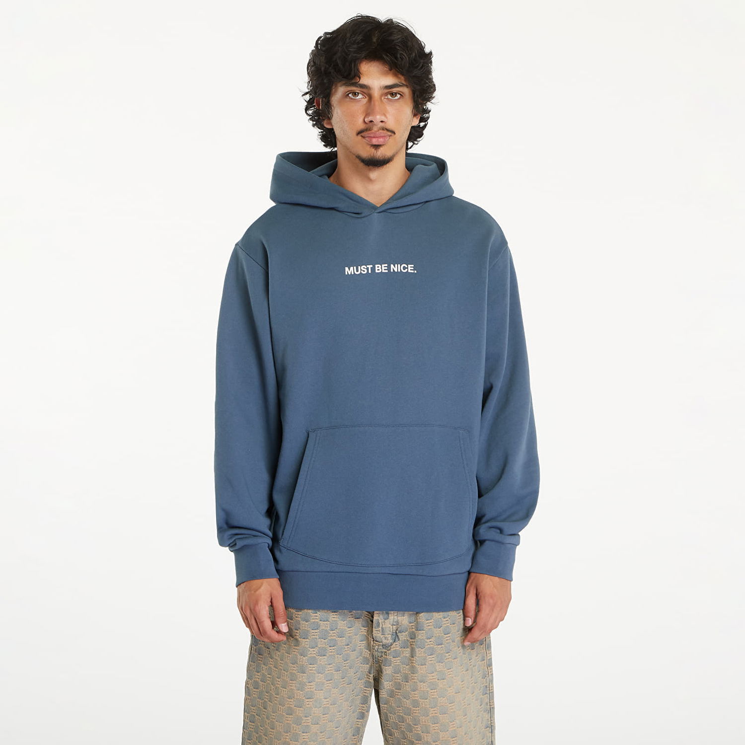 Mikina RIPNDIP Must Be Nice Hoodie Storm Blue Modrá | RNDSUM24131, 0