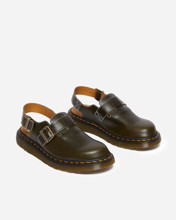 Tenisky a topánky Dr. Martens Jorge Slingback Mule "Green" Hnedá | 30939275, 1