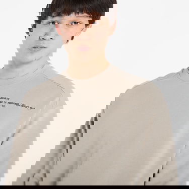 Mikina Carhartt WIP Punched Crewneck Sweatshirt with Work in Progress Print Béžová | I036039.3GEXX, 2