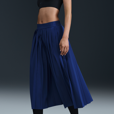 Košeľa Nike 24.7 PerfectStretch Dri-FIT Pleated Skirt Modrá | HQ8153-455, 2