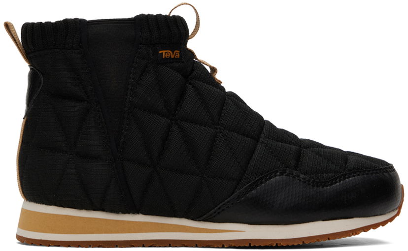 Oblečenie Teva ReEmber Mid Loafers Čierna | 1123431-BLTN