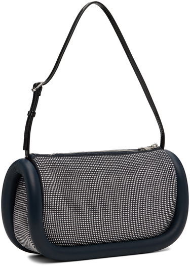 Taška cez rameno JW Anderson JW Anderson Bumper 15 Crystal-Embellished Shoulder Bag Navy | HB0524-FA0274, 2