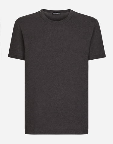 Tričko Dolce & Gabbana Cotton T-shirt Čierna | G8JX7TFU7EQS8292, 0